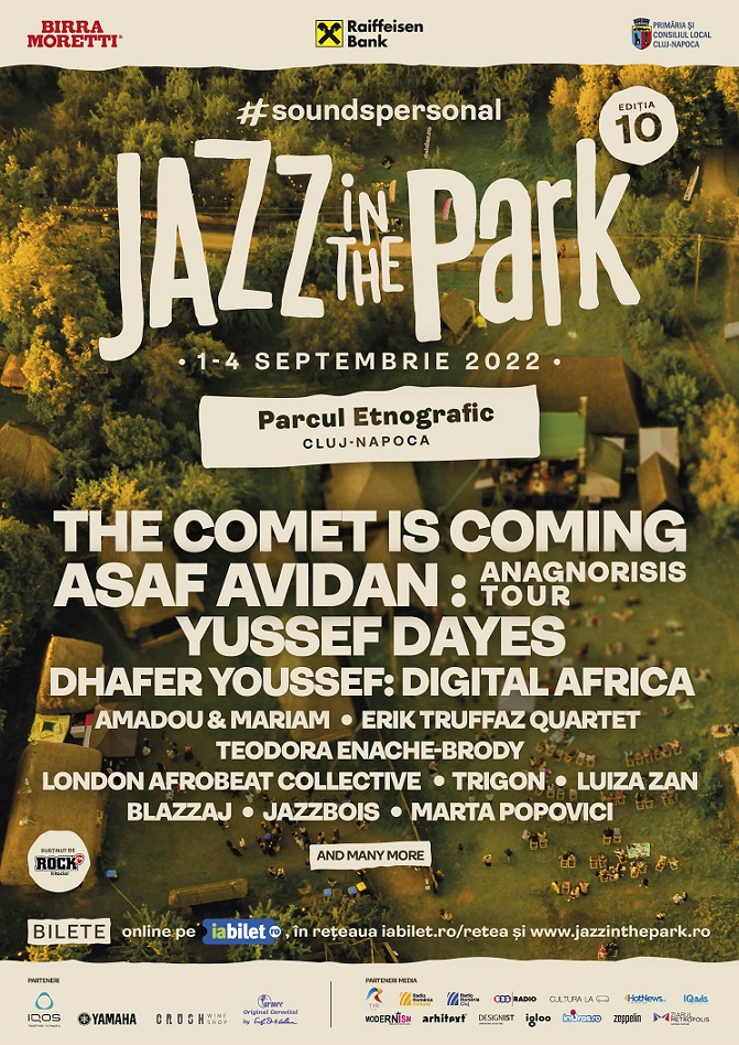 Primii artiști confirmați la Jazz in the Park 2022