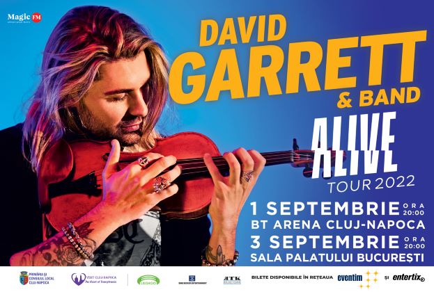 Castiga 2 Bilete La Concertul lui David Garrett