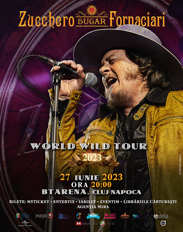 Concert Zucchero in 27 iunie la BT Arena