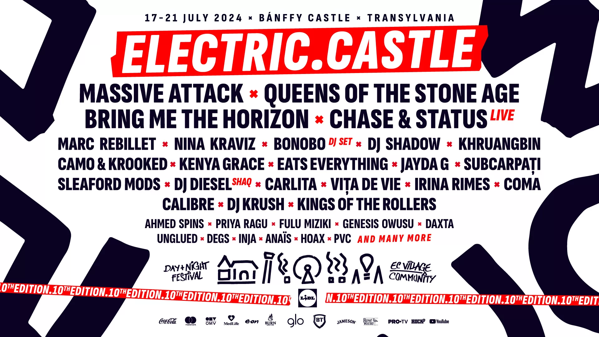 Primii artiști confirmați la Electric Castle 2024 -