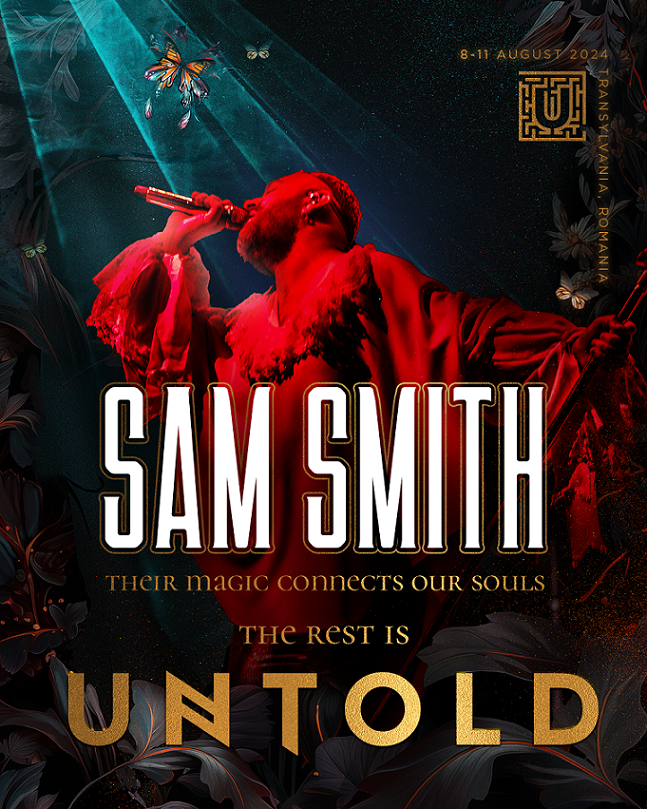 Sam Smith vine la Untold 2024