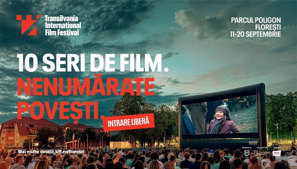 TIFF Florești: Zece seri de film în aer liber